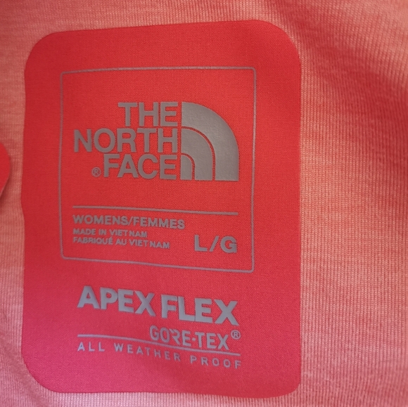 The North Face Womens Large Coral Apex Flex Gore-Tex Jacket All Weather Proof - Picture 3 of 5